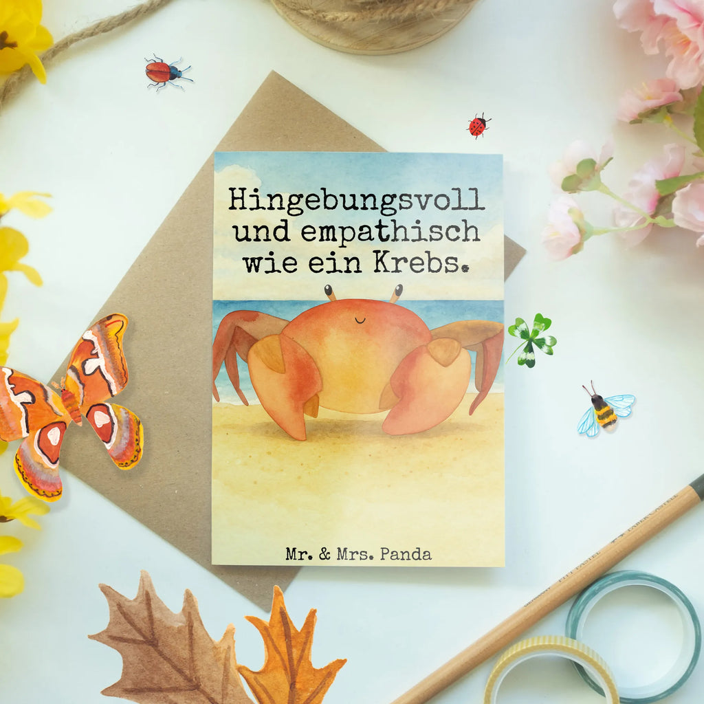 Greetings card Star sign Cancer Design Klappkarte, Grußkarte, Glückwunschkarte, Ansichtskarten, Geburtstagskarte, Karte, Einladungskarte, Hochzeitskarte, Tierkreiszeichen, Sternzeichen, Horoskop, Astrologie, Aszendent, Krebs Geschenk, Geschenk Juli, Krebs Sternzeichen, Krebse, Geburtstag Juni, Geschenk Meer, Krabbe, Meerestier, Geschenk Juni, Geburtstag Juli