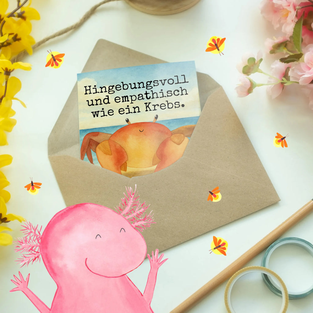 Greetings card Star sign Cancer Design Klappkarte, Grußkarte, Glückwunschkarte, Ansichtskarten, Geburtstagskarte, Karte, Einladungskarte, Hochzeitskarte, Tierkreiszeichen, Sternzeichen, Horoskop, Astrologie, Aszendent, Krebs Geschenk, Geschenk Juli, Krebs Sternzeichen, Krebse, Geburtstag Juni, Geschenk Meer, Krabbe, Meerestier, Geschenk Juni, Geburtstag Juli