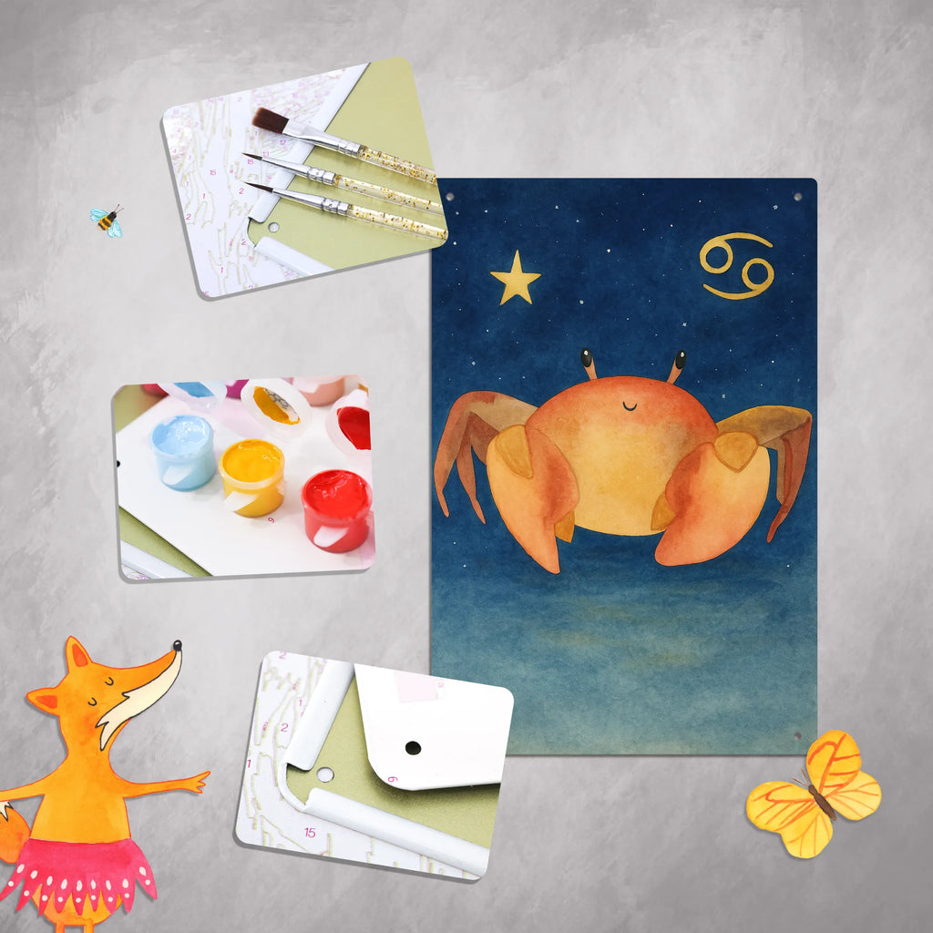 Malen nach Zahlen Metallschild Sternzeichen Krebs Design Kunstwerk, Künstler, Malen nach Zahlen, Ausmalbild, DIY, Bastelidee, Malen, Baseln, Kreativität, Tierkreiszeichen, Sternzeichen, Horoskop, Astrologie, Aszendent, Geschenk Juli, Krabbe, Krebs Geschenk, Krebse, Krebs Sternzeichen, Geburtstag Juli, Geschenk Meer, Geburtstag Juni, Meerestier, Geschenk Juni