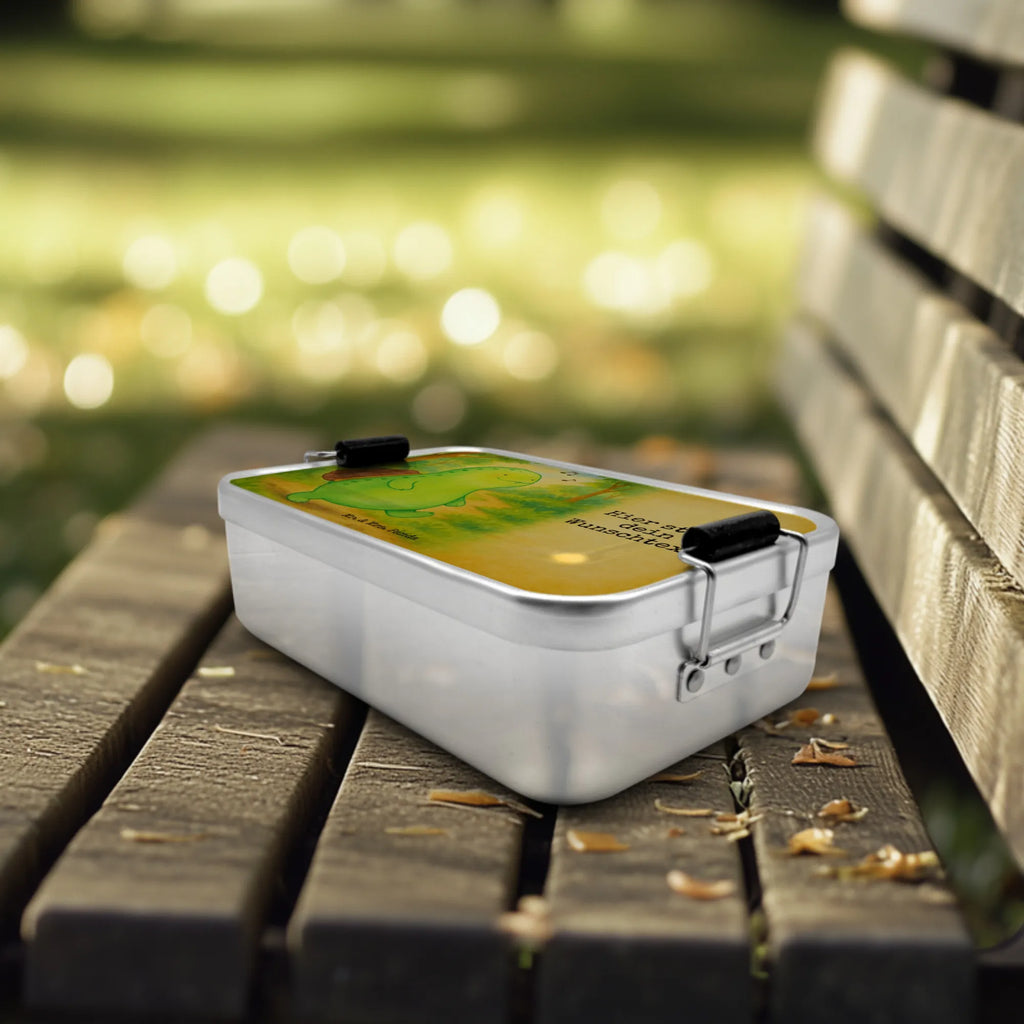 Personalisierte Metall Brotdose Schildkröte Pfeifen Design Uni, Brotbox, Schule, Brotdose mit Namen, Kindergarten, Brotbox mit Namen, Geschenk mit Namen, Brotdose, Schildkröte, Schildkröten, Schildi, Neuanfang, Lebensfreude, Trennung, fröhlich, Depression, Motivation, Glück