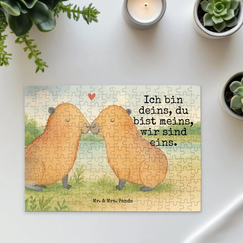 Puzzle Capybara Liebe Design Puzzle, Tiermotive, Gute Laune, lustige Sprüche, Tiere, Romantisches Geschenk, Du bist meins, Beziehung, Handgezeichnet, verliebt, Geschenkidee, Ehejubiläum, Liebe, Valentinstag, Herzlich, Liebesbeweis, Jahrestag, Tierliebe, Partnertiere, Ich bin deins, Kuschel Capybaras, Liebesspruch, Verschmolzen, Capybara, Paar