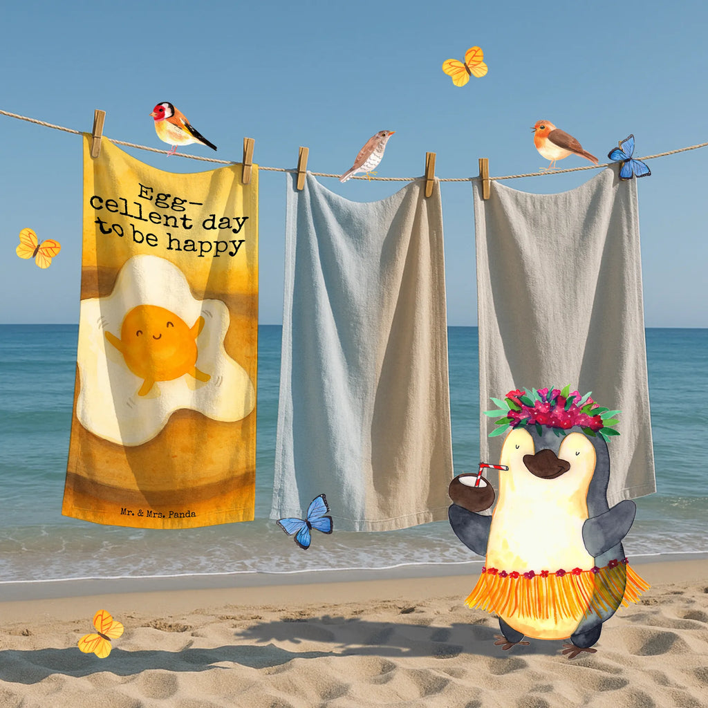 Badehandtuch Spiegelei Ei Design Duschtuch, Badetuch, Strandtuch, Saunatuch, Kinder Handtuch, Tiermotive, Gute Laune, lustige Sprüche, Tiere, Ei, Spiegelei, Schön, Tag, Glücklich, Liebe