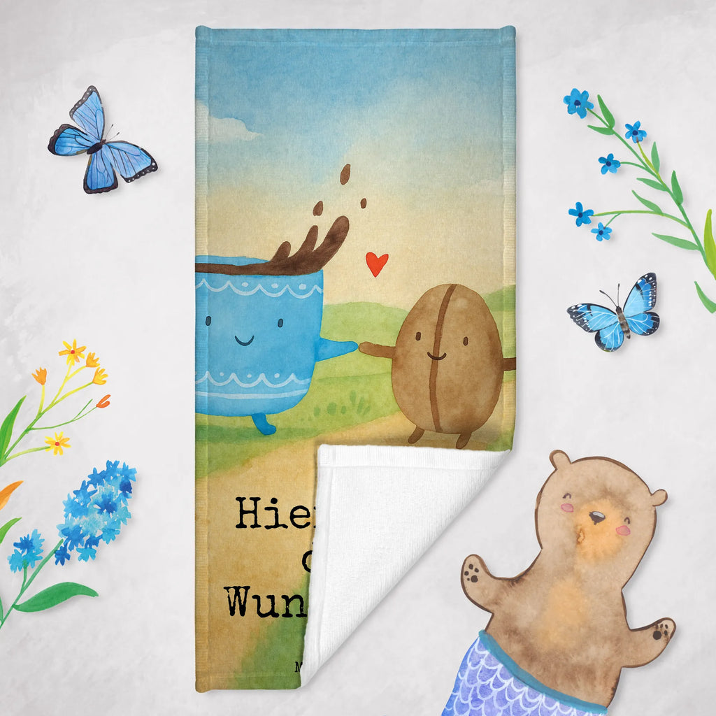 Spersonalizowany ręcznik kąpielowy kawa ziarno Design Personalisiertes Handtuch, Strandtuch mit Namen, Badetuch mit Namen, Kinder Handtuch mit Namen, Personalisiertes Badetuch, Duschtuch mit Namen, Saunatuch mit Namen, Tiermotive, Gute Laune, lustige Sprüche, Tiere, Zufriedenheit, Kaffeebohne, Glück, Kaffee, Genuss