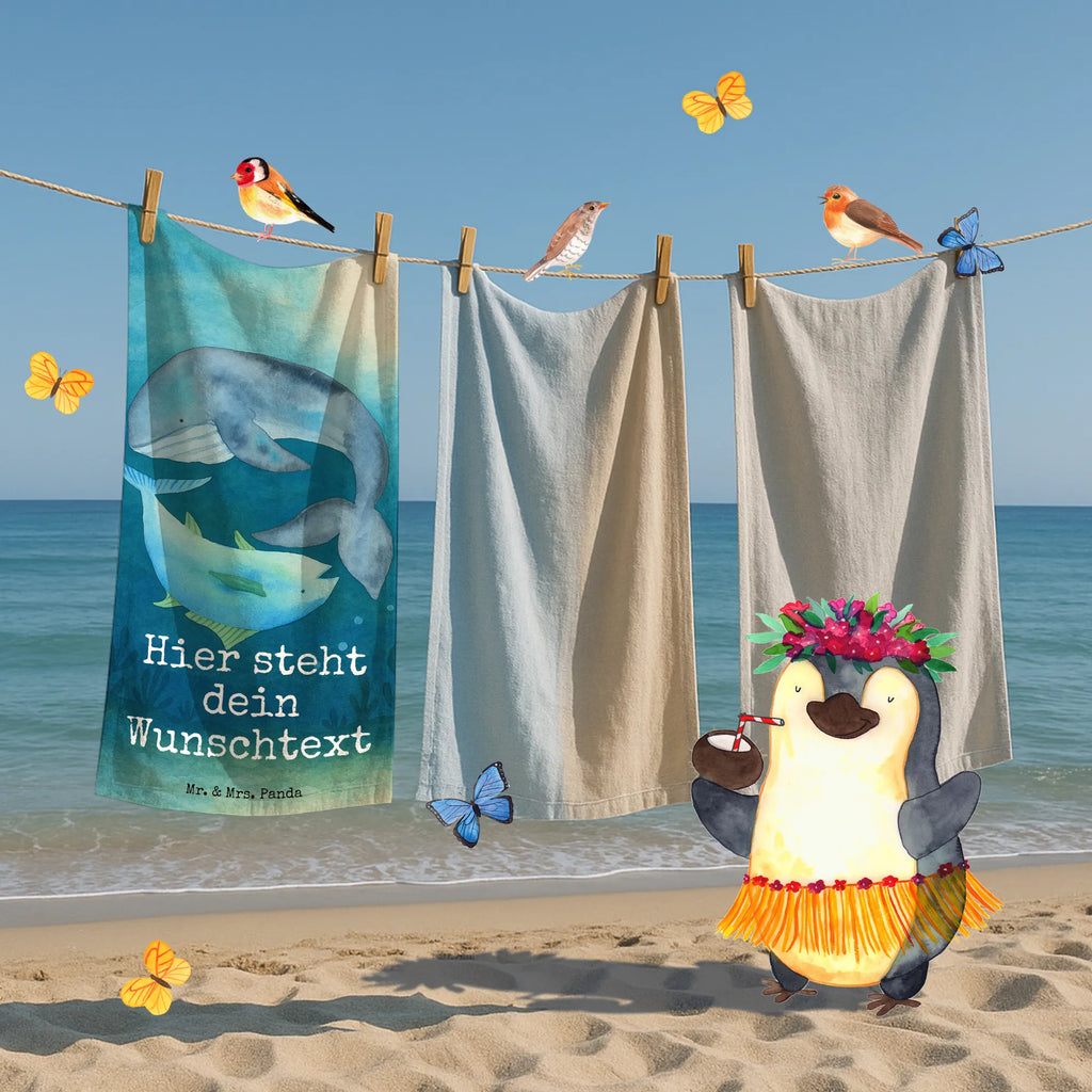 Personalisiertes Badehandtuch Walfisch Thunfisch Design Saunatuch mit Namen, Personalisiertes Badetuch, Kinder Handtuch mit Namen, Strandtuch mit Namen, Duschtuch mit Namen, Badetuch mit Namen, Personalisiertes Handtuch, Tiermotive, Gute Laune, lustige Sprüche, Tiere, Spruch lustig, Spruch des Tages, Wahl, Flachwitz, Flachwitz Geschenk, Wortwitz lustig, Wal, Tunfisch, Witz