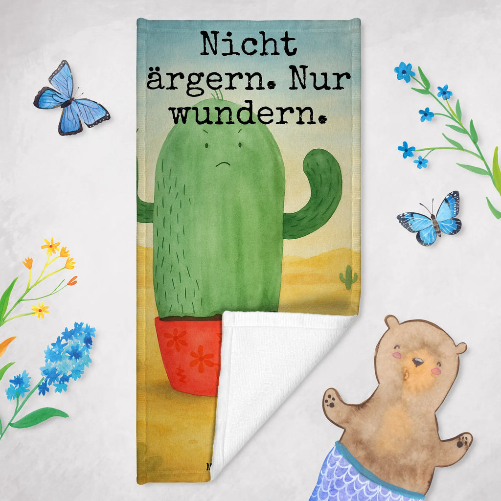 Badehandtuch Kaktus Wut Design Duschtuch, Badetuch, Strandtuch, Saunatuch, Kinder Handtuch, Kaktus, Kakteen, ärgern, Büro, Schule, Büroalltag, Chefin, Kollege, Kollegin, wütend