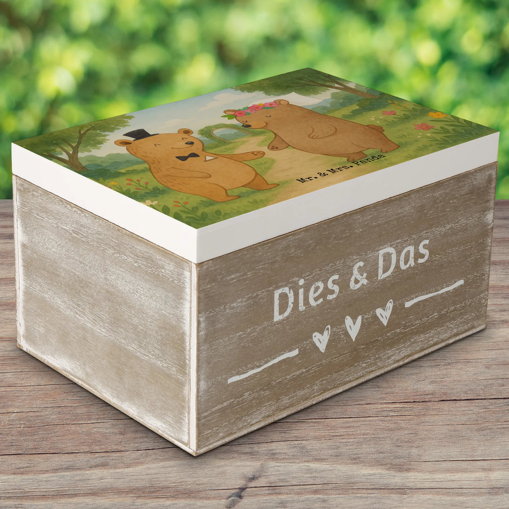 Skrzynia drewniana Niedźwiedzie ślub Design Geschenkbox, Erinnerungskiste, Aufbewahrungsbox, Holzkiste, Kiste, Truhe, Dekokiste, XXL, Erinnerungsbox, Schatzkiste, Schatulle, Geschenkdose, Hochzeit, Hochzeitsgeschenk, Ehe, Hochzeitsfeier, Trauung, Trauungsgeschenk, Hochzeitskarte, Verlobungsfeier, Verlobungsgeschenk, Hochzeitsgeschenkideen, Hochzeitsgeschenke für Brautpaar, Hochzeitstag, Geschenk zur Hochzeit