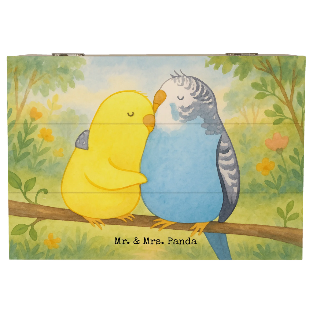 Holzkiste Wellensittich Liebe Design Schatzkiste, Truhe, Kiste, Aufbewahrungsbox, Geschenkbox, XXL, Erinnerungskiste, Schatulle, Dekokiste, Holzkiste, Geschenkdose, Erinnerungsbox, Liebe, Partner, Freund, Freundin, Ehemann, Ehefrau, Heiraten, Verlobung, Heiratsantrag, Liebesgeschenk, Jahrestag, Hocheitstag, Kuscheln, Vögel, Wellensittich, Vertrauen, Nähe