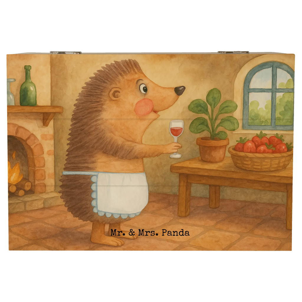 Holzkiste Igel Wein Design Erinnerungskiste, Geschenkdose, Dekokiste, Aufbewahrungsbox, Kiste, Erinnerungsbox, Geschenkbox, XXL, Holzkiste, Schatzkiste, Truhe, Schatulle, Tiermotive, Gute Laune, lustige Sprüche, Tiere, Weißwein, Weinglas, Wein Deko, Rotwein, Wein trinken, Wein Spruch, Igel, Geschenk Weintrinker, Geschenk Weinliebhaber