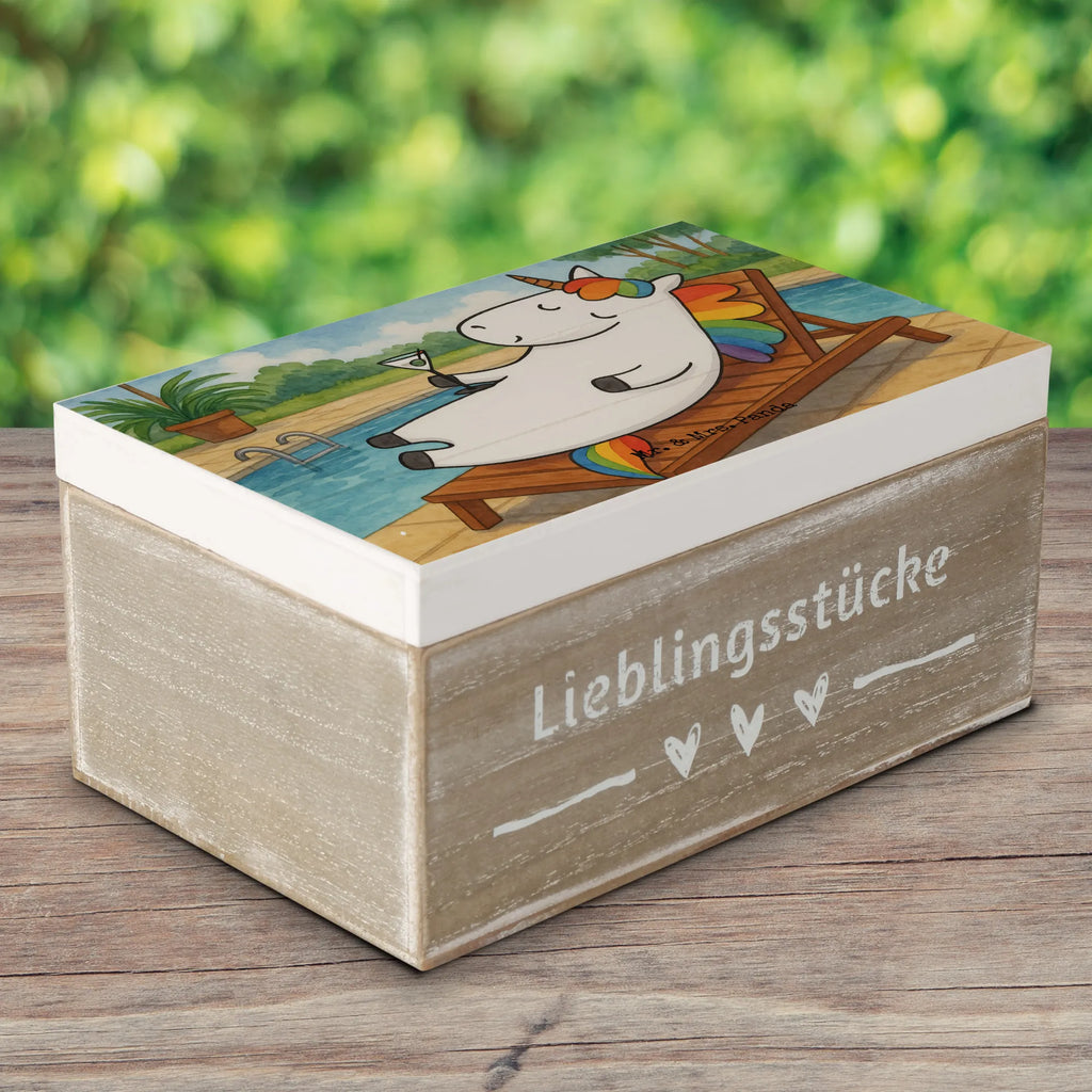 Holzkiste Einhorn Cocktail Design Erinnerungsbox, Kiste, Dekokiste, Erinnerungskiste, XXL, Truhe, Aufbewahrungsbox, Geschenkdose, Schatzkiste, Geschenkbox, Holzkiste, Schatulle, Einhorn, Einhörner, Einhorn Deko, Unicorn, lustig, witzig, Freundin, Spaß, Sekt, Cuba Libre, Rum, Glitzer, Geburtstag, Caipirinha, Party, Spruch, Feiern