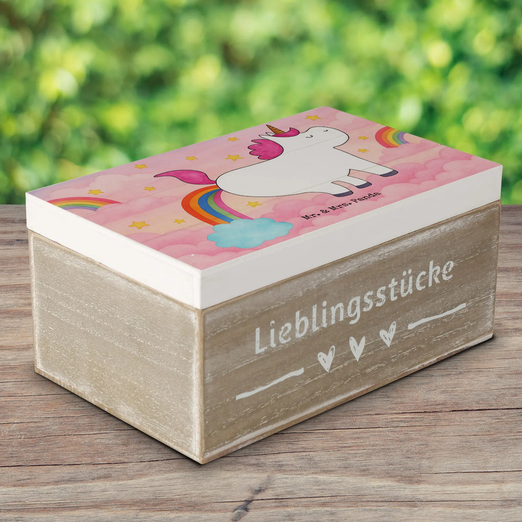 Skrzynia drewniana Jednorożec puszczać bąki Design Holzkiste, Erinnerungsbox, XXL, Geschenkbox, Schatzkiste, Erinnerungskiste, Aufbewahrungsbox, Dekokiste, Geschenkdose, Schatulle, Kiste, Truhe, Einhorn, Einhörner, Einhorn Deko, Unicorn, Glitzer, lustig, Einhornpower, Spaß, Erwachsenwerden, Freundin, Regenbogen, Pups