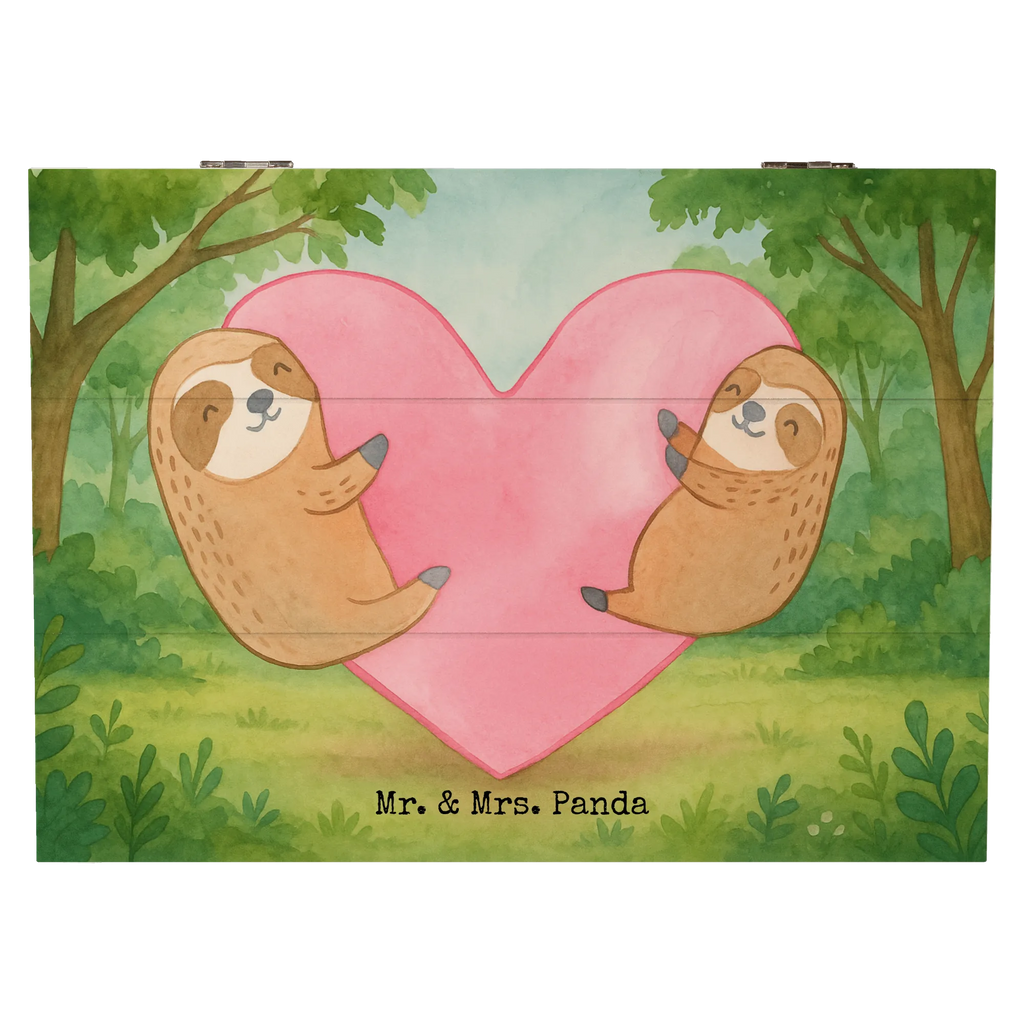 Holzkiste Faultiere Herz Design Holzkiste, Dekokiste, Erinnerungsbox, Geschenkdose, Geschenkbox, XXL, Schatzkiste, Truhe, Aufbewahrungsbox, Erinnerungskiste, Kiste, Schatulle, Liebe, Partner, Freund, Freundin, Ehemann, Ehefrau, Heiraten, Verlobung, Heiratsantrag, Liebesgeschenk, Jahrestag, Hocheitstag, Valentinstag, Geschenk für Freundin, für Ehemann, für Männer, Mitbringsel, Liebesbeweis, Geschenk für Partner, Geschenk für Frauen, Hochzeitstag