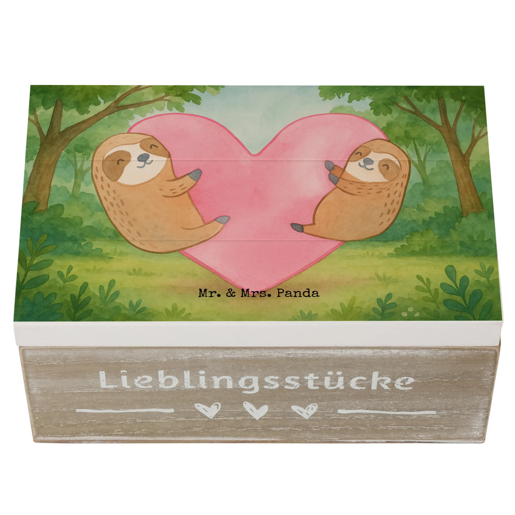 Holzkiste Faultiere Herz Design Holzkiste, Dekokiste, Erinnerungsbox, Geschenkdose, Geschenkbox, XXL, Schatzkiste, Truhe, Aufbewahrungsbox, Erinnerungskiste, Kiste, Schatulle, Liebe, Partner, Freund, Freundin, Ehemann, Ehefrau, Heiraten, Verlobung, Heiratsantrag, Liebesgeschenk, Jahrestag, Hocheitstag, Valentinstag, Geschenk für Freundin, für Ehemann, für Männer, Mitbringsel, Liebesbeweis, Geschenk für Partner, Geschenk für Frauen, Hochzeitstag