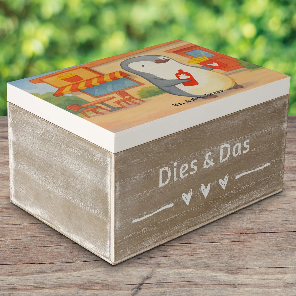 Holzkiste Pinguin Pommes Design Holzkiste, XXL, Truhe, Kiste, Aufbewahrungsbox, Schatzkiste, Dekokiste, Geschenkdose, Erinnerungsbox, Geschenkbox, Schatulle, Erinnerungskiste, Liebe, Partner, Freund, Freundin, Ehemann, Ehefrau, Heiraten, Verlobung, Heiratsantrag, Liebesgeschenk, Jahrestag, Hocheitstag, Valentinstag, Mitbringsel, Geschenk für Frauen, Liebesbeweis, für Ehemann, Geschenk für Freundin, für Männer, Hochzeitstag, Geschenk für Partner