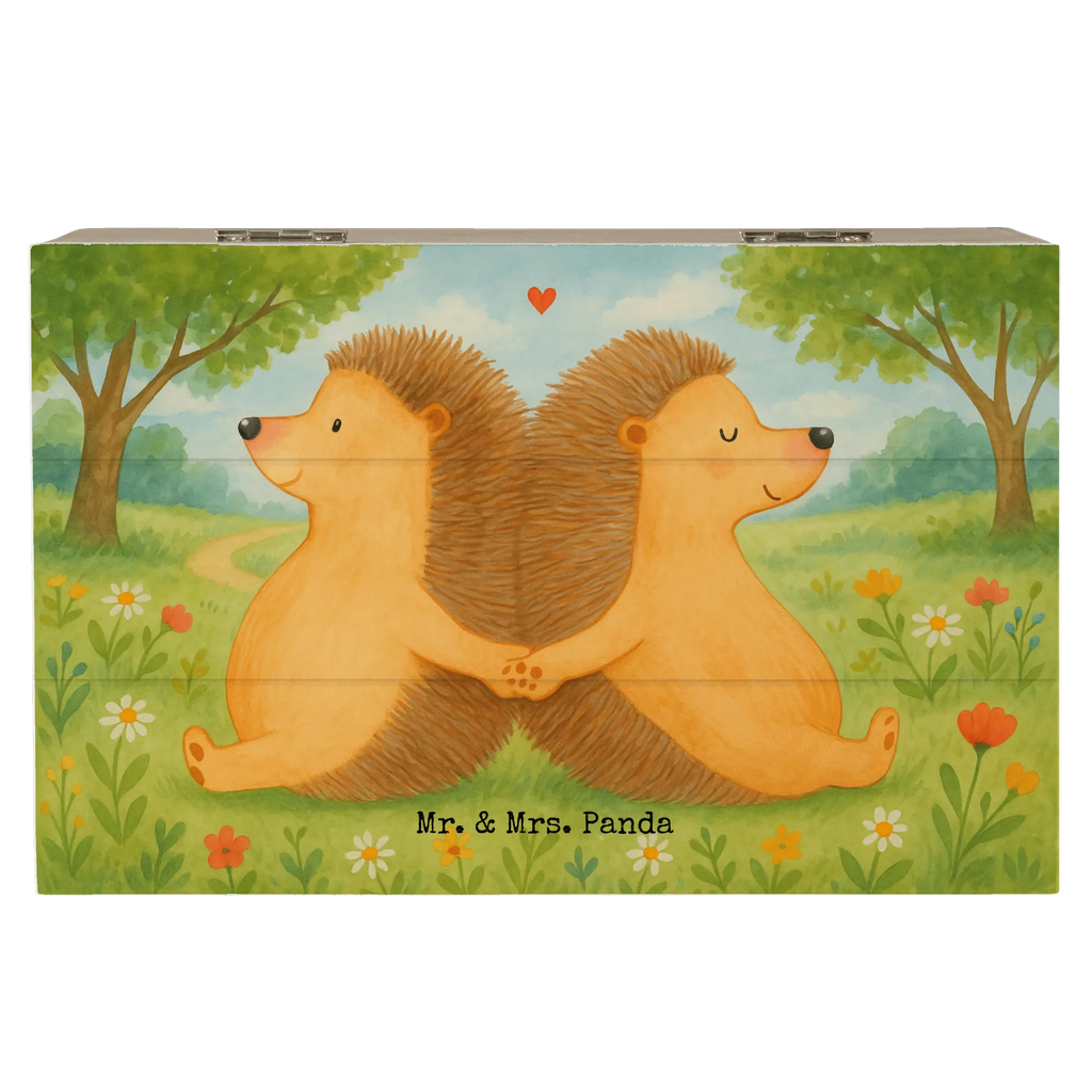 Holzkiste Igel händchenhaltend Design Schatzkiste, Geschenkdose, Geschenkbox, Schatulle, Aufbewahrungsbox, Dekokiste, XXL, Truhe, Kiste, Erinnerungskiste, Holzkiste, Erinnerungsbox, Liebe, Partner, Freund, Freundin, Ehemann, Ehefrau, Heiraten, Verlobung, Heiratsantrag, Liebesgeschenk, Jahrestag, Hocheitstag, Love, Liebesbeweis, Igel, Lieblingsmensch, Gemeinsamkeit, Liebesbotschaft, Hand in Hand, große Liebe, Geschenk für zwei, Hochzeit, Igelliebe