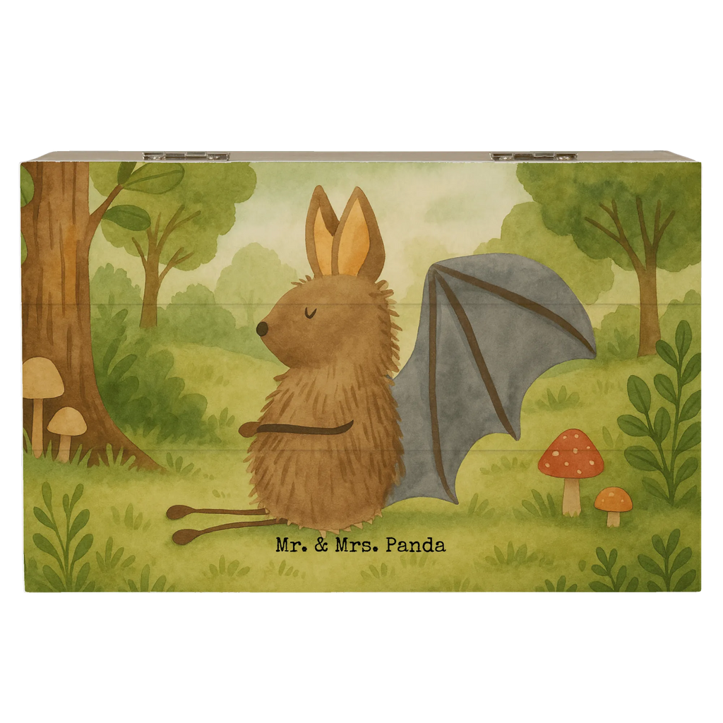 Holzkiste Fledermaus Sitzen Design Holzkiste, Kiste, Schatzkiste, Truhe, Schatulle, XXL, Erinnerungsbox, Erinnerungskiste, Dekokiste, Aufbewahrungsbox, Geschenkbox, Geschenkdose, Tiermotive, Gute Laune, lustige Sprüche, Tiere, Fledermaus, Fledermäuse, Motivation, entspannen