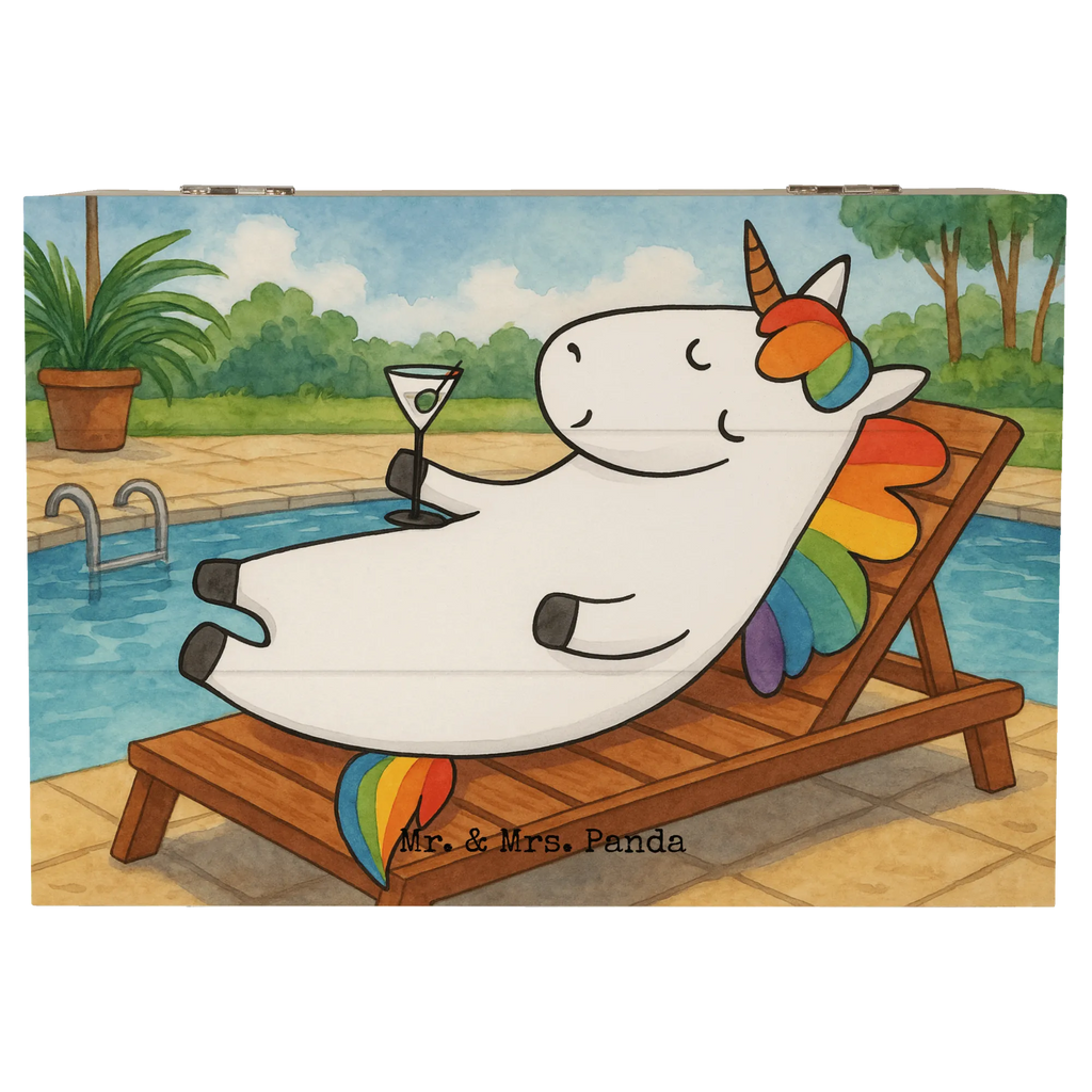 Holzkiste Einhorn Cocktail Design Erinnerungsbox, Kiste, Dekokiste, Erinnerungskiste, XXL, Truhe, Aufbewahrungsbox, Geschenkdose, Schatzkiste, Geschenkbox, Holzkiste, Schatulle, Einhorn, Einhörner, Einhorn Deko, Unicorn, lustig, witzig, Freundin, Spaß, Sekt, Cuba Libre, Rum, Glitzer, Geburtstag, Caipirinha, Party, Spruch, Feiern