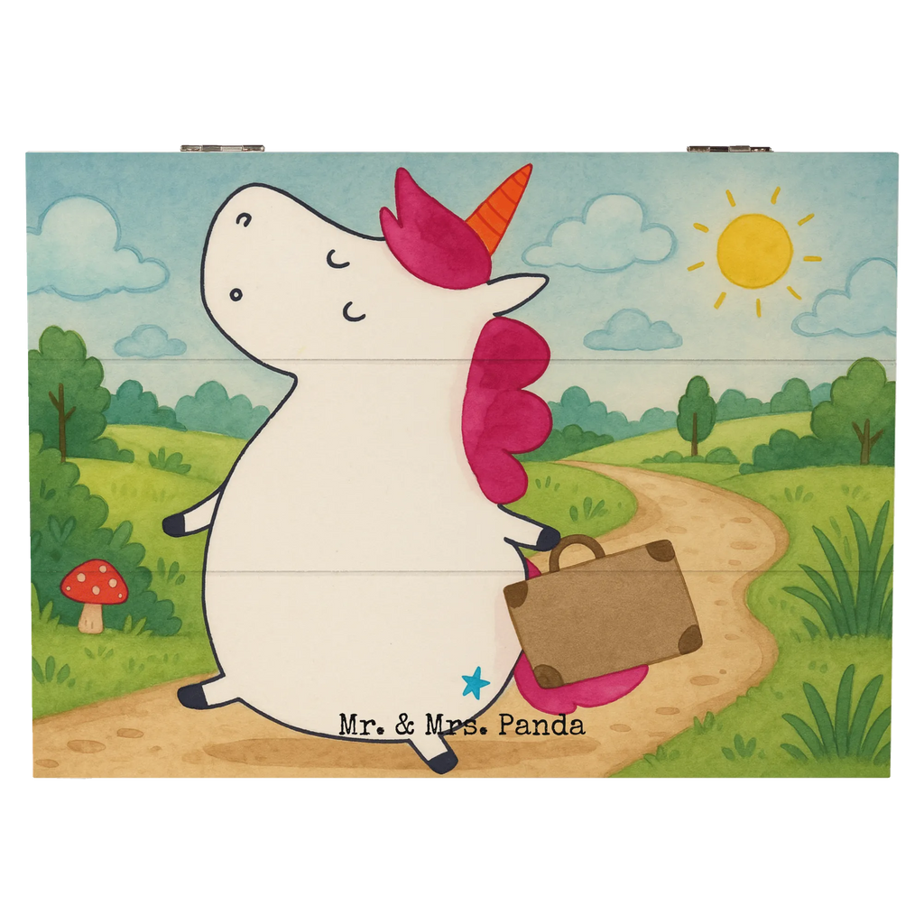 Skrzynia drewniana Jednorożec walizka Design XXL, Geschenkdose, Erinnerungskiste, Holzkiste, Geschenkbox, Schatzkiste, Dekokiste, Schatulle, Aufbewahrungsbox, Truhe, Erinnerungsbox, Kiste, Einhorn, Einhörner, Einhorn Deko, Unicorn, Abenteuer, Gepäck, witzig, Koffer, Kind, lustig, albern, Spaß, Reise, Verreisen, Erwachsen, unicorn