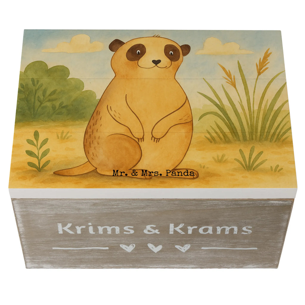 Skrzynia drewniana Surikatka Design Geschenkbox, Dekokiste, Schatzkiste, XXL, Erinnerungskiste, Erinnerungsbox, Aufbewahrungsbox, Schatulle, Truhe, Holzkiste, Geschenkdose, Kiste, Afrika, Wildtiere, Weltreise, Spruch, Afrikareise, Reisen, Roadtrip, Traveling, Erdmännchen