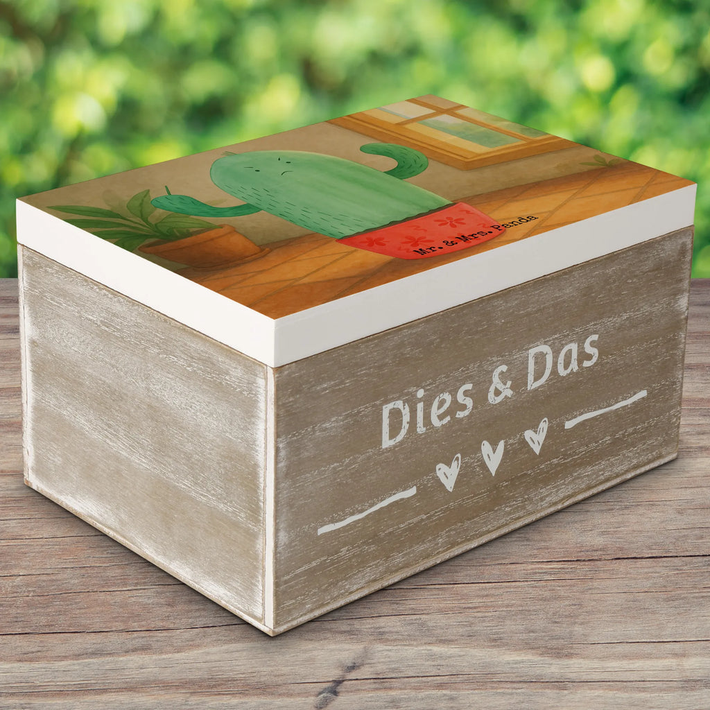 Skrzynia drewniana Kaktus gniew Design Geschenkbox, Erinnerungsbox, Aufbewahrungsbox, Erinnerungskiste, XXL, Dekokiste, Schatzkiste, Schatulle, Kiste, Holzkiste, Truhe, Geschenkdose, Kaktus, Kakteen, Büroalltag, Kollege, Chefin, Schule, ärgern, wütend, Kollegin, Büro
