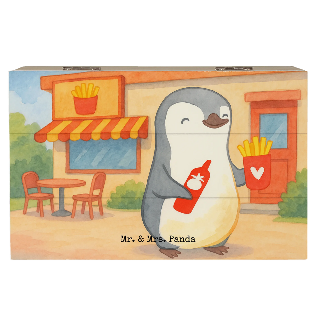 Holzkiste Pinguin Pommes Design Holzkiste, XXL, Truhe, Kiste, Aufbewahrungsbox, Schatzkiste, Dekokiste, Geschenkdose, Erinnerungsbox, Geschenkbox, Schatulle, Erinnerungskiste, Liebe, Partner, Freund, Freundin, Ehemann, Ehefrau, Heiraten, Verlobung, Heiratsantrag, Liebesgeschenk, Jahrestag, Hocheitstag, Valentinstag, Mitbringsel, Geschenk für Frauen, Liebesbeweis, für Ehemann, Geschenk für Freundin, für Männer, Hochzeitstag, Geschenk für Partner