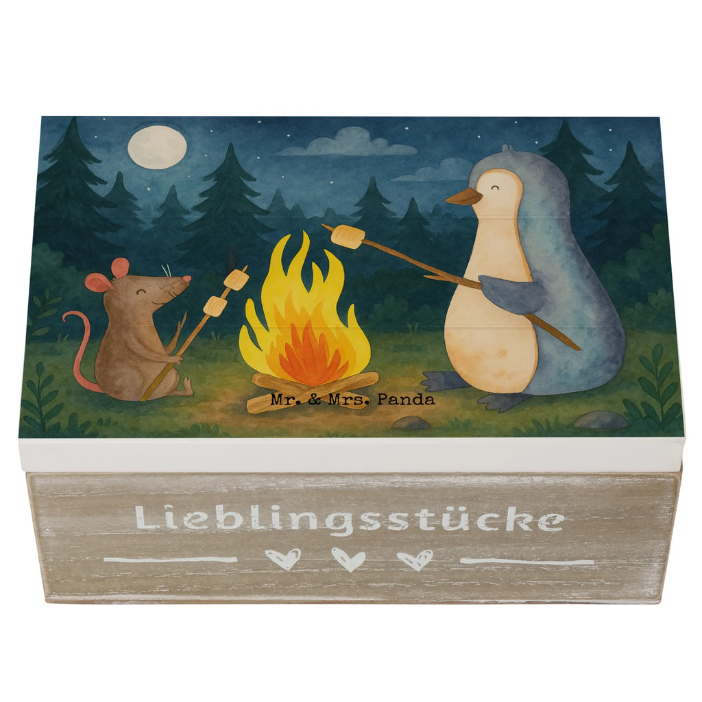 Wooden chest Penguin campfire Design Truhe, Erinnerungskiste, Geschenkdose, Holzkiste, Geschenkbox, Kiste, Schatulle, Aufbewahrungsbox, Erinnerungsbox, XXL, Schatzkiste, Dekokiste, Pinguin, Neustart, Arbeit, Feuer, Liebe, grillen, Marshmallows, Motivation, Maus, Leben, Pinguine, Job, Büroalltag, Lebensspruch, Büro, Lagerfeuer, Lebensmotivation