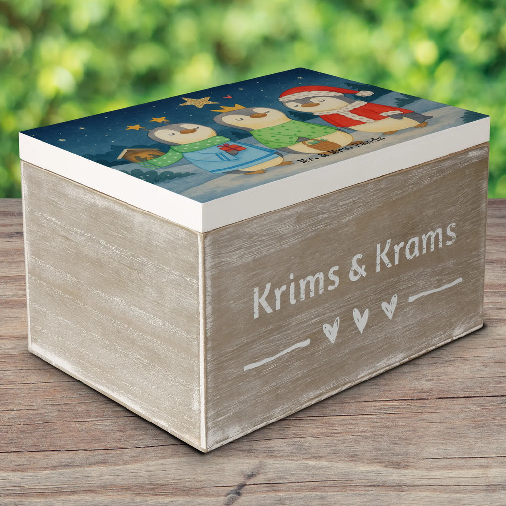 Holzkiste Winterzeit Heilige drei Könige Design Erinnerungskiste, Geschenkbox, Kiste, Schatzkiste, XXL, Aufbewahrungsbox, Dekokiste, Truhe, Erinnerungsbox, Schatulle, Geschenkdose, Holzkiste, Winter, Weihnachten, Weihnachtsdeko, Nikolaus, Advent, Heiligabend, Wintermotiv, Weihnachtstage, Heilige drei Könige, Weihnachtsmann, Weihnachtszeit