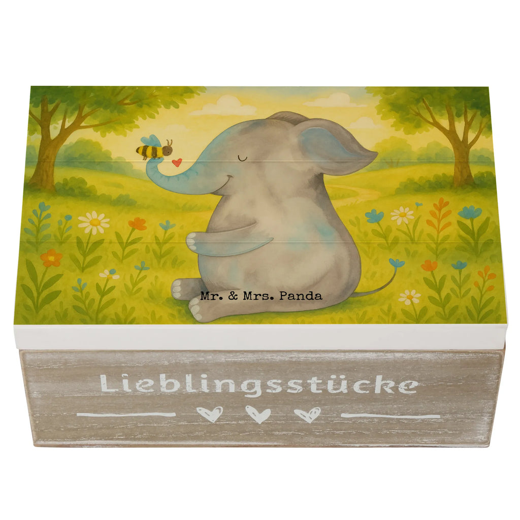Holzkiste Elefant Biene Design Schatulle, Erinnerungsbox, Truhe, Holzkiste, Aufbewahrungsbox, Erinnerungskiste, Kiste, Dekokiste, XXL, Geschenkdose, Schatzkiste, Geschenkbox, Tiermotive, Gute Laune, lustige Sprüche, Tiere, Jahrestag, Heiratsantrag, Hochzeitsgeschenk, Elefant, Liebesgeschenk, Liebesbeweis, Biene, Liebe, Liebesspruch