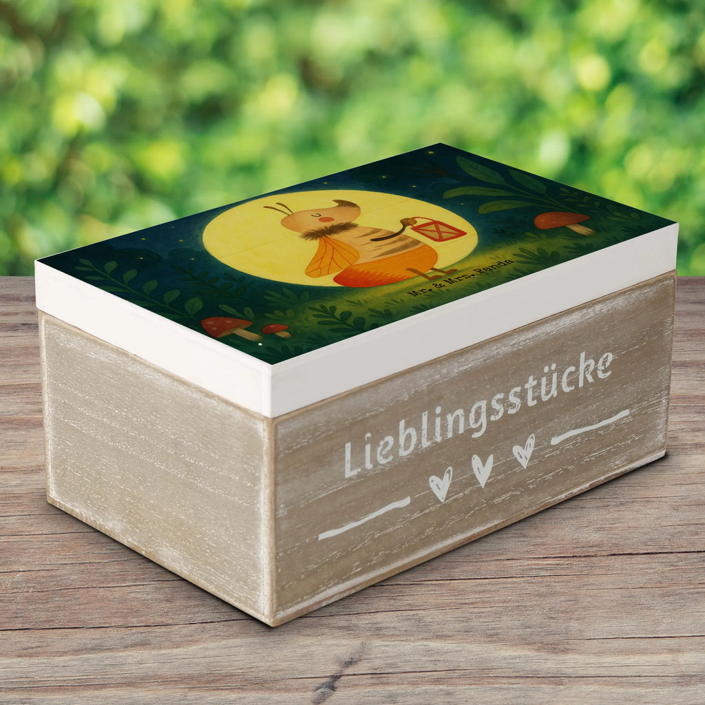 Holzkiste Glühwürmchen Design Dekokiste, Truhe, Aufbewahrungsbox, XXL, Geschenkbox, Geschenkdose, Erinnerungskiste, Erinnerungsbox, Kiste, Schatulle, Schatzkiste, Holzkiste, Tiermotive, Gute Laune, lustige Sprüche, Tiere, Verlobung, Liebe, Heiratsantrag, magisch, Jahrestag, Liebesspruch, Lieblingsmensch, Liebesbeweis, Glühwurm, Leuchten, Falter, Glühwürmchen