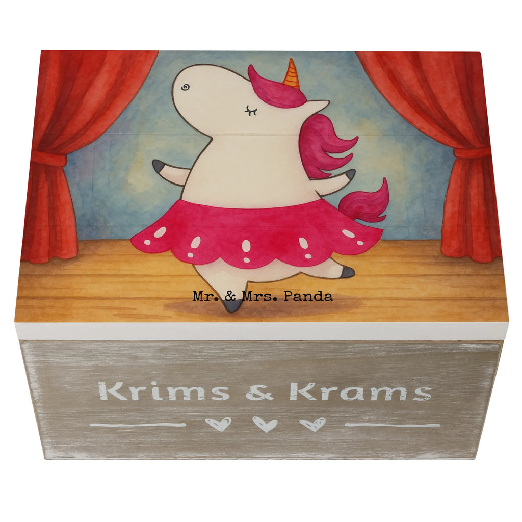 Holzkiste Einhorn Ballerina Design Erinnerungsbox, Dekokiste, Truhe, Holzkiste, Erinnerungskiste, Kiste, Schatulle, Geschenkdose, Schatzkiste, Geschenkbox, XXL, Aufbewahrungsbox, Einhorn, Einhörner, Einhorn Deko, Unicorn, Tanzen, Lebenslust, Spaß, Feiern, Geburtstag, Ballerina, Lebensfreude, Wohnung, Party, Tänzerin