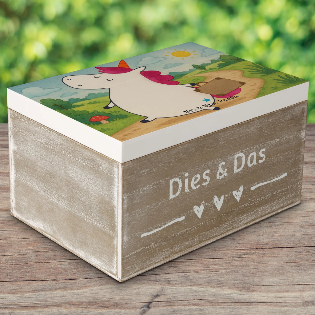 Skrzynia drewniana Jednorożec walizka Design XXL, Geschenkdose, Erinnerungskiste, Holzkiste, Geschenkbox, Schatzkiste, Dekokiste, Schatulle, Aufbewahrungsbox, Truhe, Erinnerungsbox, Kiste, Einhorn, Einhörner, Einhorn Deko, Unicorn, Abenteuer, Gepäck, witzig, Koffer, Kind, lustig, albern, Spaß, Reise, Verreisen, Erwachsen, unicorn