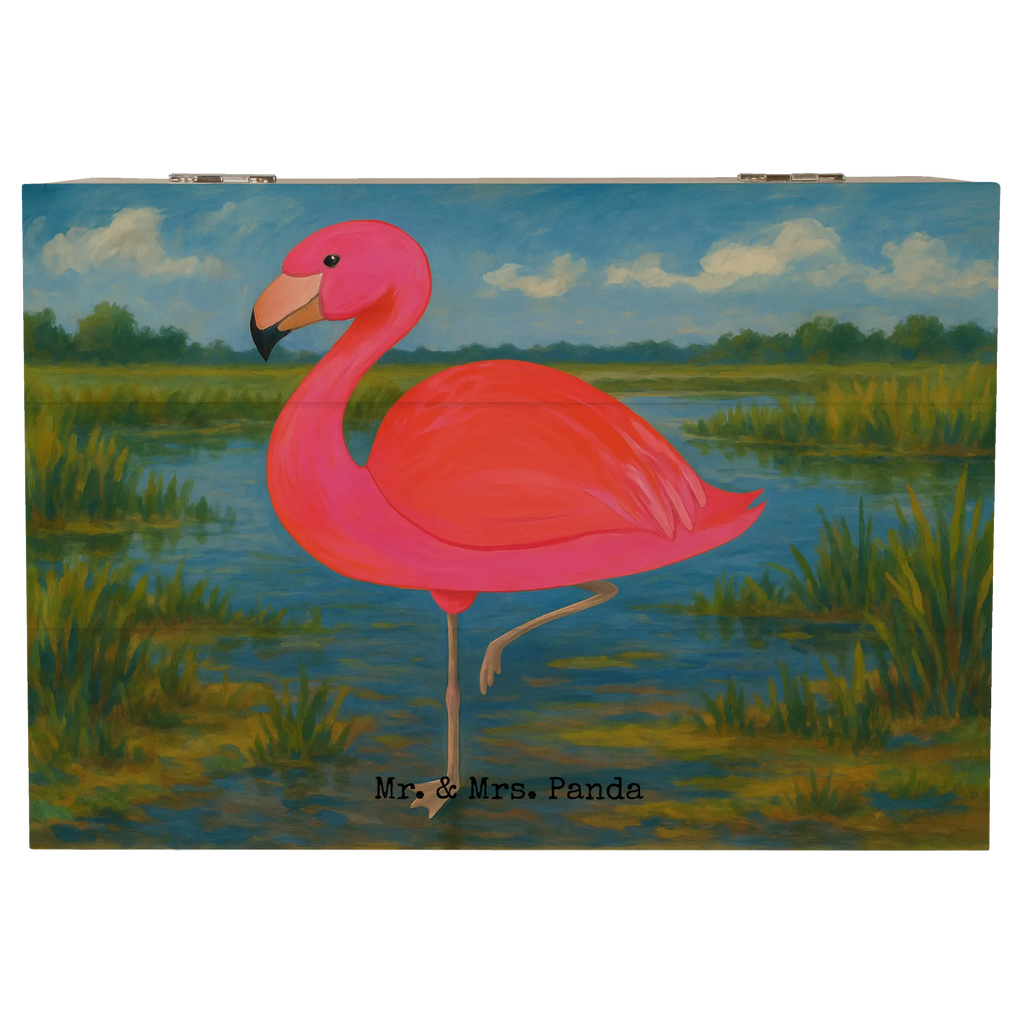 Wooden chest flamingo Classic Design Kiste, Dekokiste, Truhe, Holzkiste, XXL, Schatzkiste, Erinnerungsbox, Aufbewahrungsbox, Geschenkbox, Geschenkdose, Schatulle, Erinnerungskiste, Flamingo, Außenseiter, Spruch, ich, Einzigartig, Selbstliebe, Stolz, Freundin, Sohn, Tochter, Geschwister, für mich, Freundinnen
