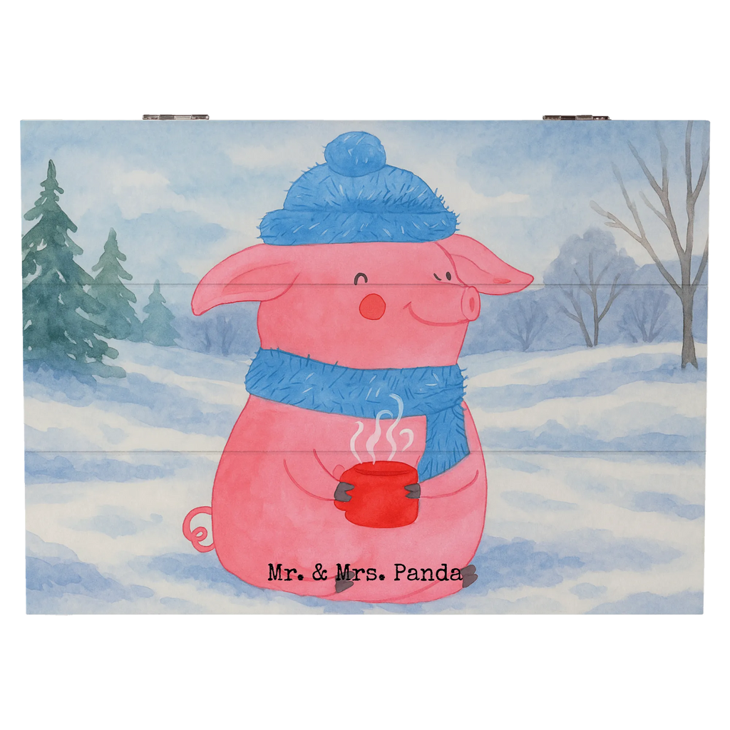Holzkiste Schweinchen Glühwein Design Holzkiste, Kiste, Schatzkiste, Truhe, Schatulle, XXL, Erinnerungsbox, Erinnerungskiste, Dekokiste, Aufbewahrungsbox, Geschenkbox, Geschenkdose, Winter, Weihnachten, Weihnachtsdeko, Nikolaus, Advent, Heiligabend, Wintermotiv, Glühwein, Betrunken, Weihnachtsmarkt, Spruch