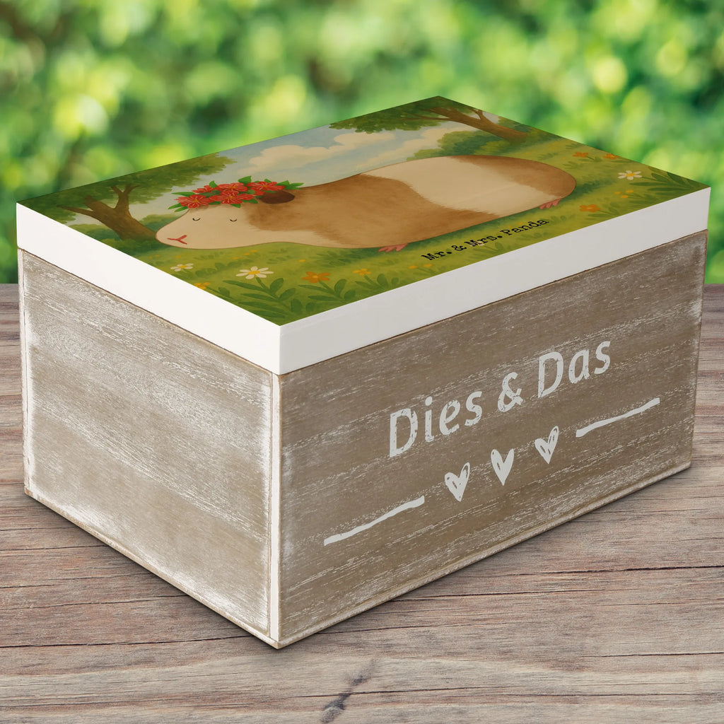 Skrzynia drewniana świnka morska mądrość Design Aufbewahrungsbox, Truhe, Geschenkbox, Erinnerungsbox, Dekokiste, Schatulle, Erinnerungskiste, Geschenkdose, XXL, Schatzkiste, Holzkiste, Kiste, Tiermotive, Gute Laune, lustige Sprüche, Tiere, Wunderland, Spruch, Weisheit, Wunder, Realität, Motivation, Blumenkind, Meeries, Meerschweinchen, Meerie