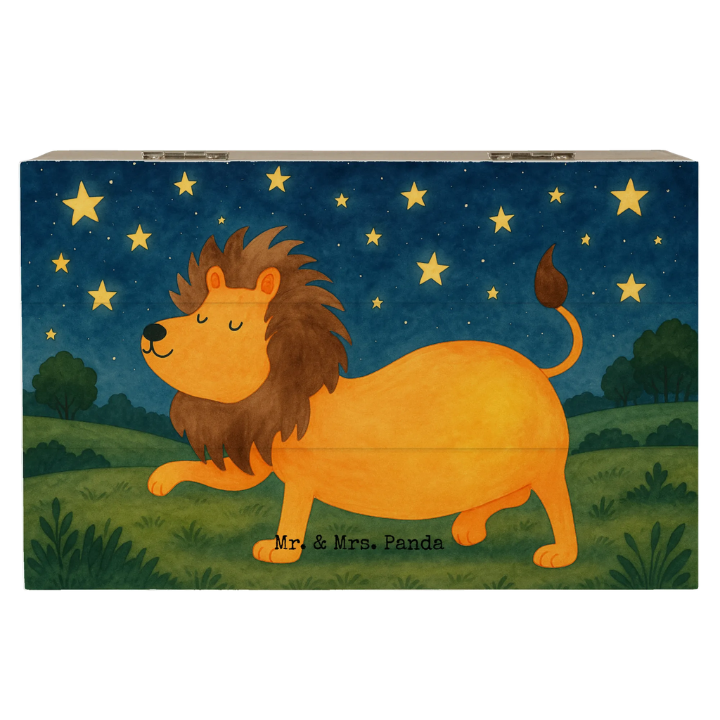 Wooden chest Star sign Lion Design Kiste, Truhe, Schatzkiste, Schatulle, Erinnerungskiste, XXL, Geschenkdose, Dekokiste, Geschenkbox, Erinnerungsbox, Holzkiste, Aufbewahrungsbox, Tierkreiszeichen, Sternzeichen, Horoskop, Astrologie, Aszendent, Geschenk Juli, Löwe Sternzeichen, Geschenk August, König der Tiere, Geburtstag Juli, Löwe Geschenk, Geburtstag August