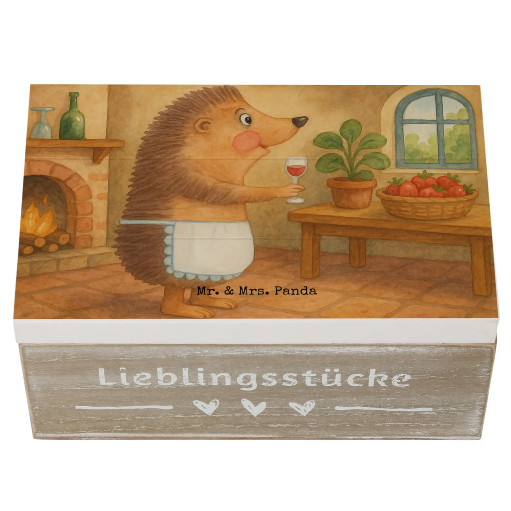 Holzkiste Igel Wein Design Erinnerungskiste, Geschenkdose, Dekokiste, Aufbewahrungsbox, Kiste, Erinnerungsbox, Geschenkbox, XXL, Holzkiste, Schatzkiste, Truhe, Schatulle, Tiermotive, Gute Laune, lustige Sprüche, Tiere, Weißwein, Weinglas, Wein Deko, Rotwein, Wein trinken, Wein Spruch, Igel, Geschenk Weintrinker, Geschenk Weinliebhaber