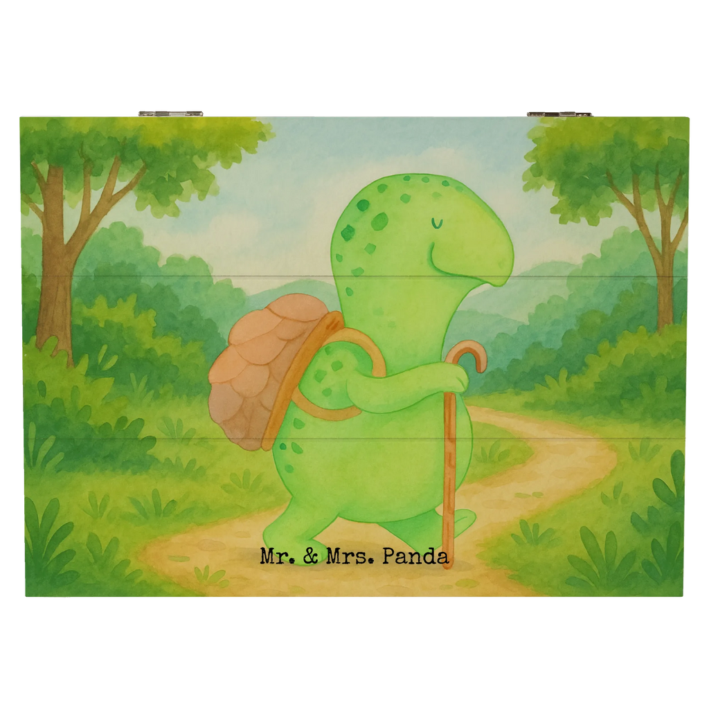 Skrzynia drewniana żółw Wędrowiec Design Schatulle, Aufbewahrungsbox, Geschenkbox, Geschenkdose, Holzkiste, Erinnerungsbox, Schatzkiste, Kiste, Dekokiste, XXL, Erinnerungskiste, Truhe, Schildkröte, Neuanfang, Motivationssprüche, Motivation, Motivationsspruch, Schildkröten