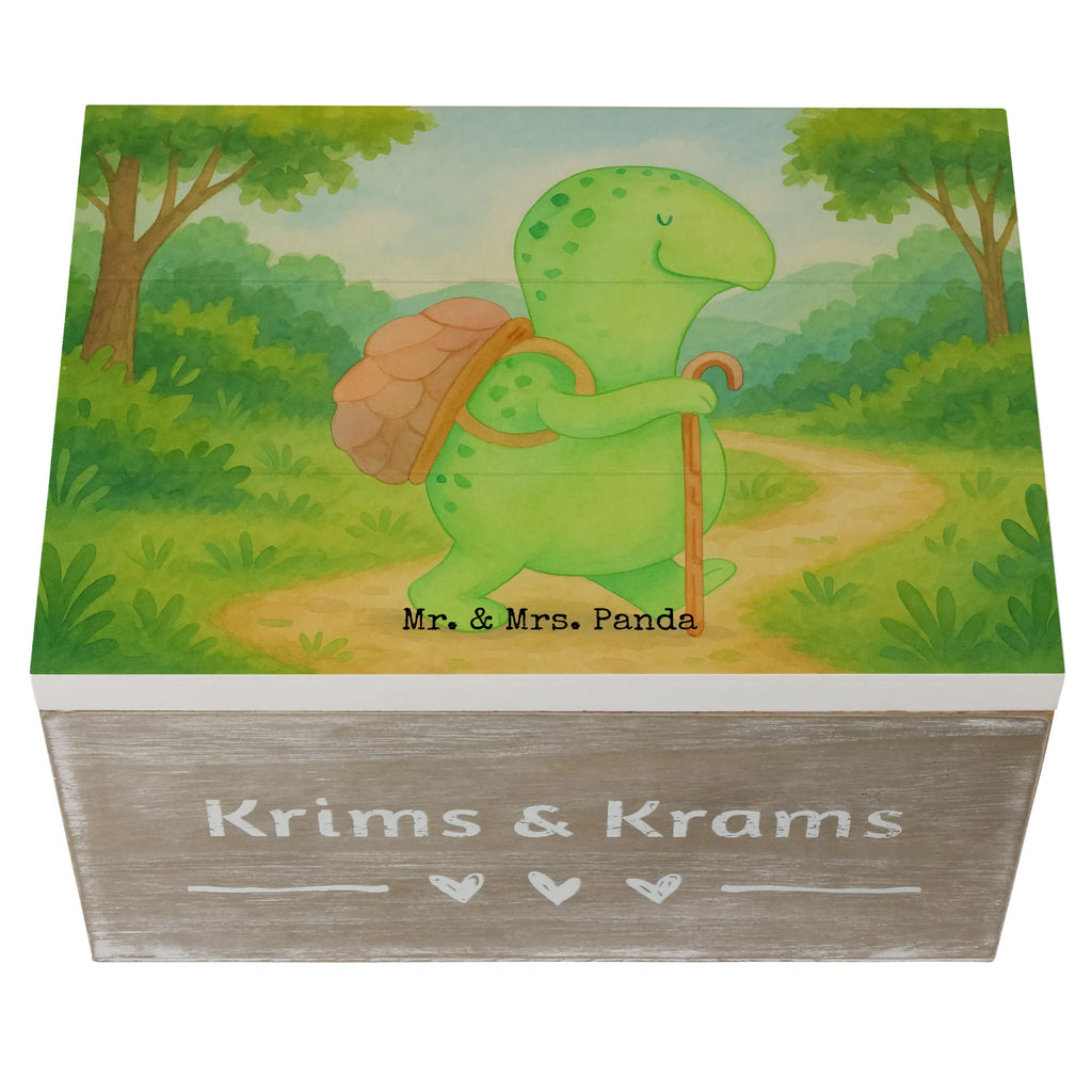 Skrzynia drewniana żółw Wędrowiec Design Schatulle, Aufbewahrungsbox, Geschenkbox, Geschenkdose, Holzkiste, Erinnerungsbox, Schatzkiste, Kiste, Dekokiste, XXL, Erinnerungskiste, Truhe, Schildkröte, Neuanfang, Motivationssprüche, Motivation, Motivationsspruch, Schildkröten