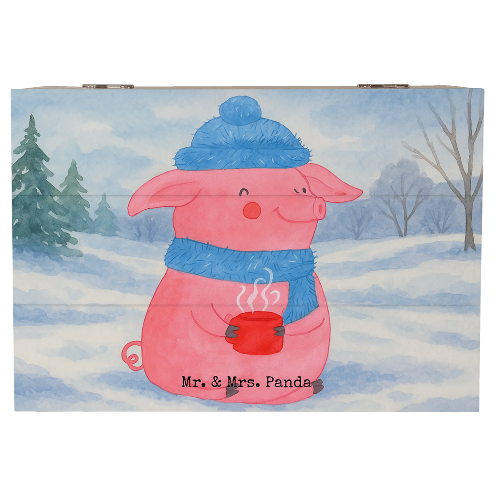 Holzkiste Schweinchen Glühwein Design Holzkiste, Kiste, Schatzkiste, Truhe, Schatulle, XXL, Erinnerungsbox, Erinnerungskiste, Dekokiste, Aufbewahrungsbox, Geschenkbox, Geschenkdose, Winter, Weihnachten, Weihnachtsdeko, Nikolaus, Advent, Heiligabend, Wintermotiv, Glühwein, Betrunken, Weihnachtsmarkt, Spruch
