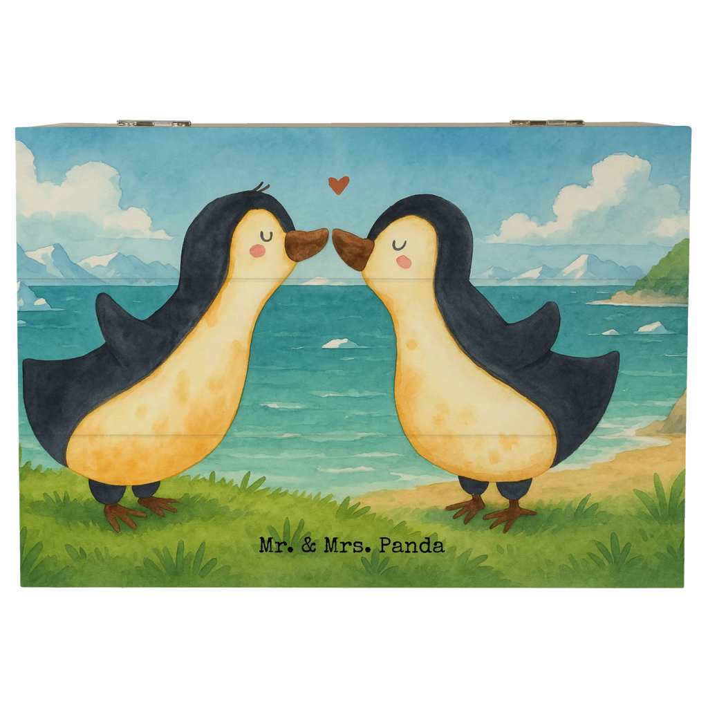 Skrzynia drewniana Pingwiny Pocałunek Design Erinnerungskiste, Aufbewahrungsbox, Erinnerungsbox, Geschenkbox, Schatzkiste, Dekokiste, Kiste, Schatulle, Geschenkdose, Truhe, XXL, Holzkiste, Liebe, Partner, Freund, Freundin, Ehemann, Ehefrau, Heiraten, Verlobung, Heiratsantrag, Liebesgeschenk, Jahrestag, Hocheitstag, Geschenk für Partner, Liebesbeweis, Geschenk für Freundin, für Männer, Geschenk für Frauen, Hochzeitstag, für Ehemann, Mitbringsel, Valentinstag