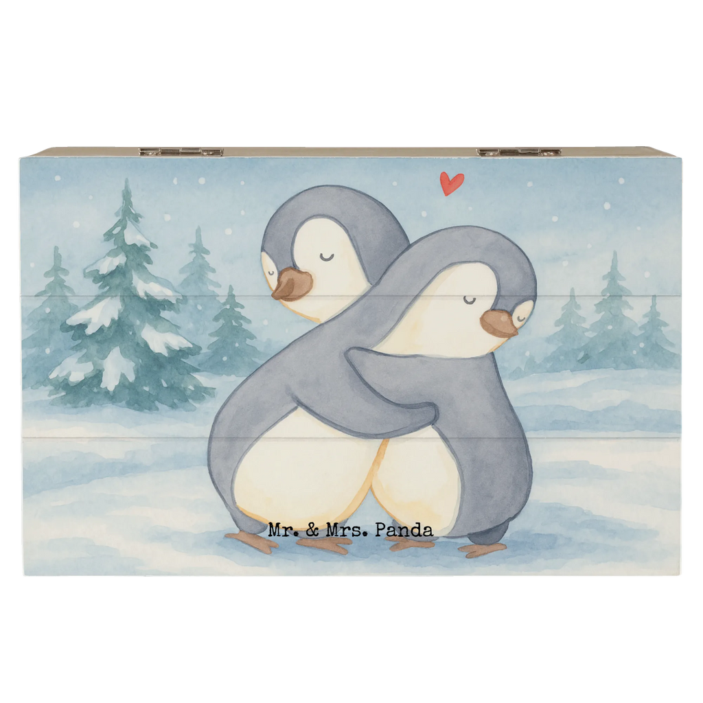 Wooden chest penguins Cuddle Design Truhe, Geschenkdose, Aufbewahrungsbox, XXL, Erinnerungsbox, Erinnerungskiste, Schatzkiste, Geschenkbox, Kiste, Holzkiste, Schatulle, Dekokiste, Liebe, Partner, Freund, Freundin, Ehemann, Ehefrau, Heiraten, Verlobung, Heiratsantrag, Liebesgeschenk, Jahrestag, Hocheitstag, für Ehemann, Liebesbeweis, Mitbringsel, Geschenk für Freundin, Geschenk für Partner, für Männer, Geschenk für Frauen, Valentinstag, Hochzeitstag