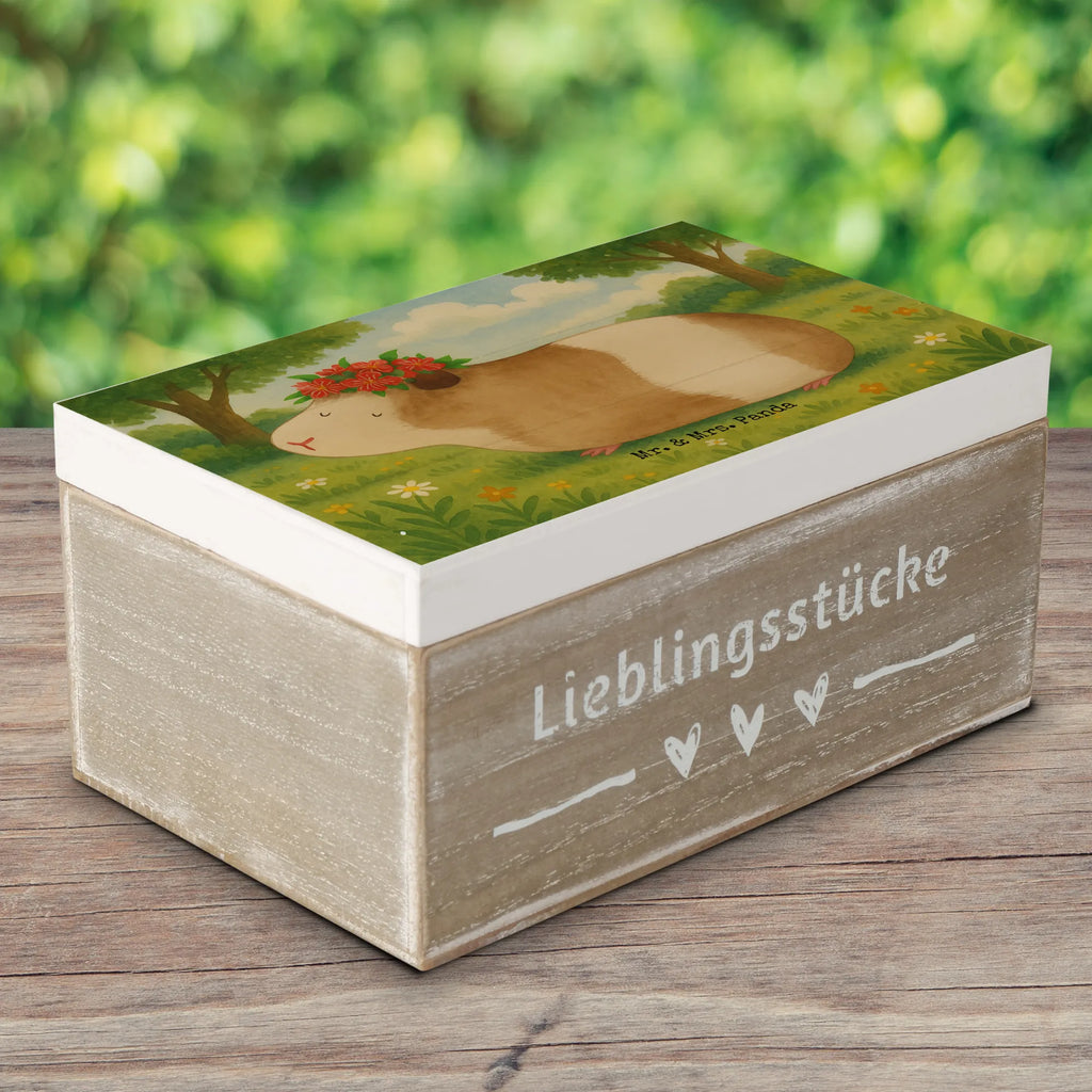Skrzynia drewniana świnka morska mądrość Design Aufbewahrungsbox, Truhe, Geschenkbox, Erinnerungsbox, Dekokiste, Schatulle, Erinnerungskiste, Geschenkdose, XXL, Schatzkiste, Holzkiste, Kiste, Tiermotive, Gute Laune, lustige Sprüche, Tiere, Wunderland, Spruch, Weisheit, Wunder, Realität, Motivation, Blumenkind, Meeries, Meerschweinchen, Meerie