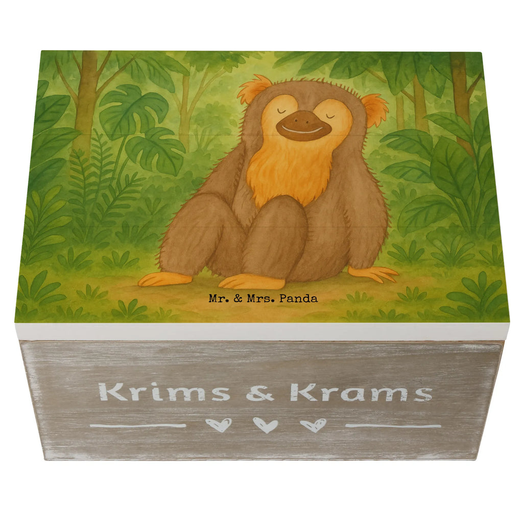 Holzkiste Affe Design Erinnerungskiste, Geschenkbox, Erinnerungsbox, Schatulle, Truhe, Holzkiste, Aufbewahrungsbox, Dekokiste, Schatzkiste, XXL, Geschenkdose, Kiste, Afrika, Wildtiere, Liebe, Motivation, Affen, Affe, Selbstliebe, Selbstachtung, Selbstbewusstsein, Respekt, Selfcare, Äffchen