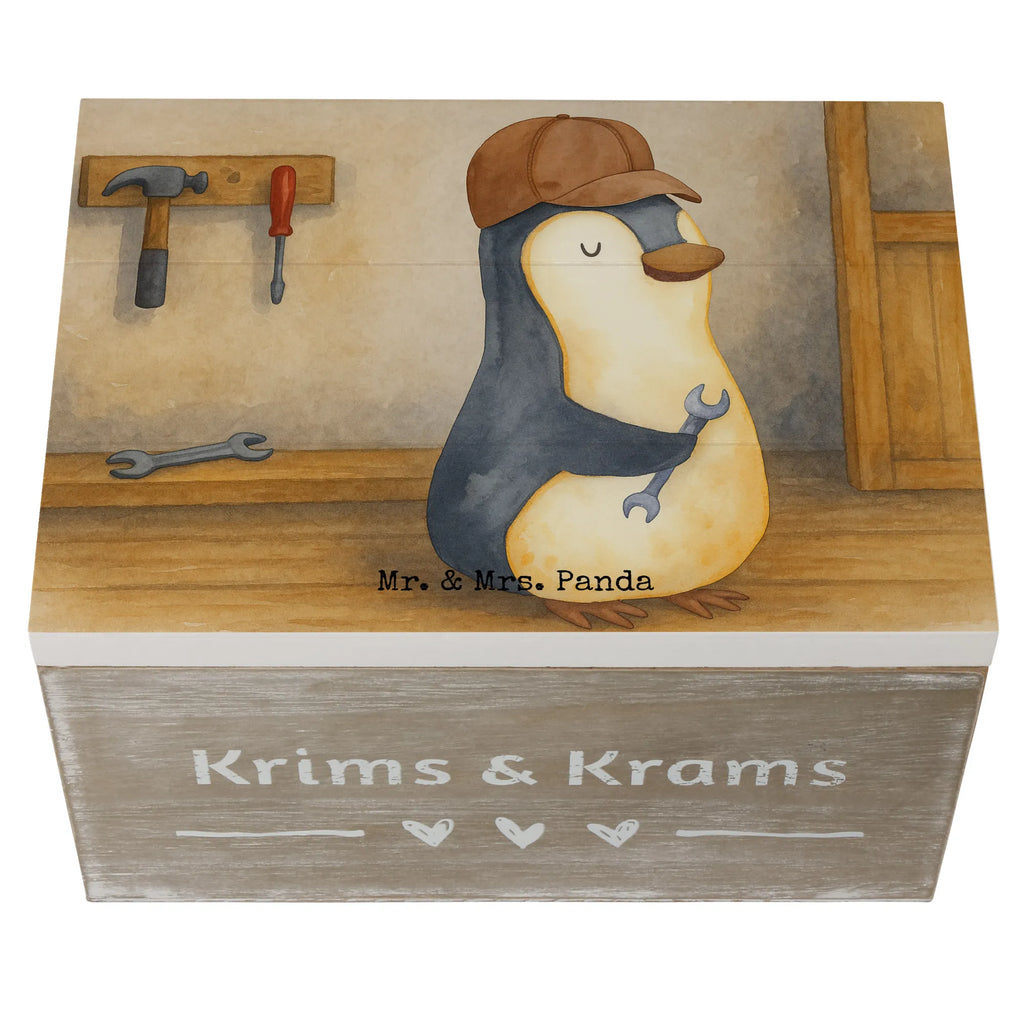 Holzkiste Wenn Papa es nicht reparieren kann, sind wir am Arsch Design Schatzkiste, Dekokiste, Truhe, Aufbewahrungsbox, Geschenkbox, Holzkiste, XXL, Erinnerungsbox, Erinnerungskiste, Geschenkdose, Schatulle, Kiste, Familie, Vatertag, Muttertag, Bruder, Schwester, Mama, Papa, Oma, Opa, Geschenk Papa, Bester Papa der Welt, Vater