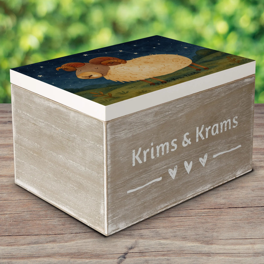 Holzkiste Sternzeichen Widder Design Holzkiste, Kiste, Schatzkiste, Truhe, Schatulle, XXL, Erinnerungsbox, Erinnerungskiste, Dekokiste, Aufbewahrungsbox, Geschenkbox, Geschenkdose, Tierkreiszeichen, Sternzeichen, Horoskop, Astrologie, Aszendent, Widder Geschenk, Widder Sternzeichen, Geschenk März, Geschenk April, Geburtstag März, Geburtstag April, Bock, Schafbock
