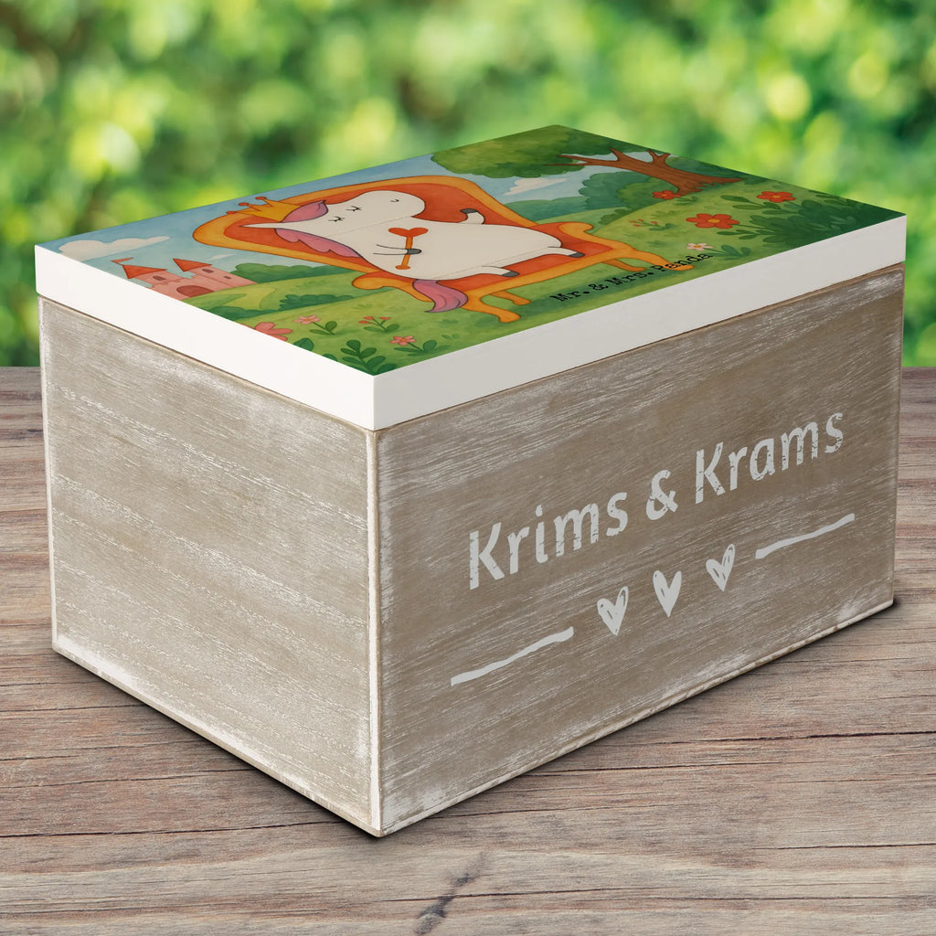 Holzkiste Einhorn Prinzessin Design Aufbewahrungsbox, Schatulle, XXL, Geschenkbox, Kiste, Holzkiste, Truhe, Schatzkiste, Geschenkdose, Dekokiste, Erinnerungskiste, Erinnerungsbox, Einhorn, Einhörner, Einhorn Deko, Unicorn, Geburtstag, Prinzessin, Geschenk, Monat, Geburtstagsgeschenk