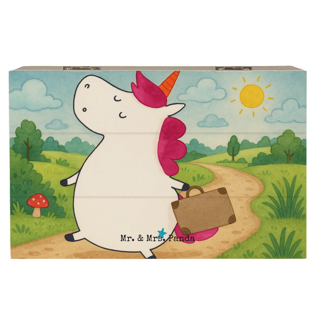 Skrzynia drewniana Jednorożec walizka Design XXL, Geschenkdose, Erinnerungskiste, Holzkiste, Geschenkbox, Schatzkiste, Dekokiste, Schatulle, Aufbewahrungsbox, Truhe, Erinnerungsbox, Kiste, Einhorn, Einhörner, Einhorn Deko, Unicorn, Abenteuer, Gepäck, witzig, Koffer, Kind, lustig, albern, Spaß, Reise, Verreisen, Erwachsen, unicorn