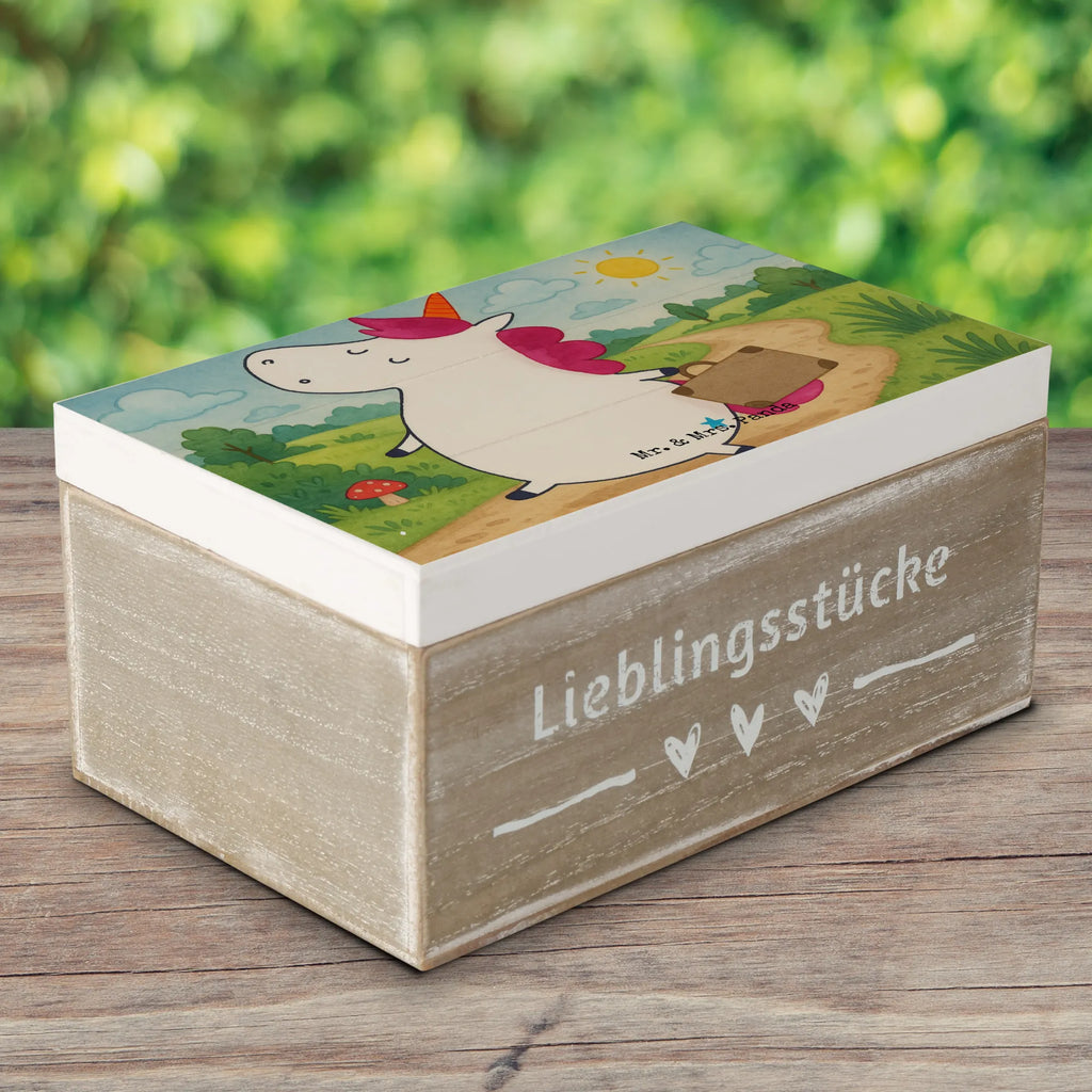 Skrzynia drewniana Jednorożec walizka Design XXL, Geschenkdose, Erinnerungskiste, Holzkiste, Geschenkbox, Schatzkiste, Dekokiste, Schatulle, Aufbewahrungsbox, Truhe, Erinnerungsbox, Kiste, Einhorn, Einhörner, Einhorn Deko, Unicorn, Abenteuer, Gepäck, witzig, Koffer, Kind, lustig, albern, Spaß, Reise, Verreisen, Erwachsen, unicorn