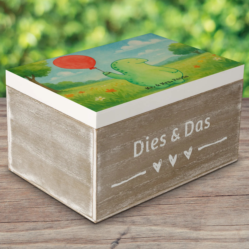 Holzkiste Schildkröte Luftballon Design XXL, Erinnerungskiste, Truhe, Schatulle, Aufbewahrungsbox, Dekokiste, Geschenkbox, Erinnerungsbox, Schatzkiste, Kiste, Holzkiste, Geschenkdose, Schildkröte, Schildkröten, Mutausbruch, Motivation, Motivationsspruch