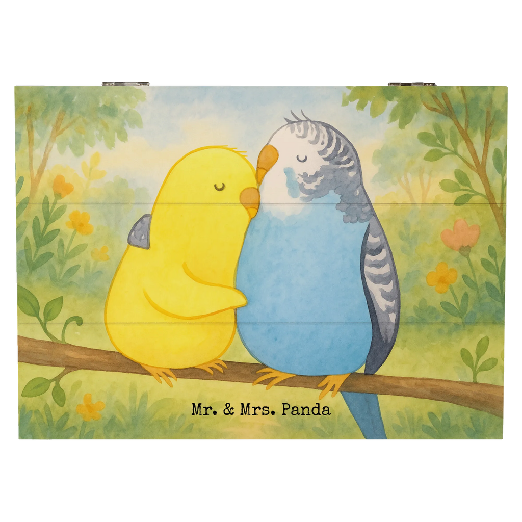Holzkiste Wellensittich Liebe Design Schatzkiste, Truhe, Kiste, Aufbewahrungsbox, Geschenkbox, XXL, Erinnerungskiste, Schatulle, Dekokiste, Holzkiste, Geschenkdose, Erinnerungsbox, Liebe, Partner, Freund, Freundin, Ehemann, Ehefrau, Heiraten, Verlobung, Heiratsantrag, Liebesgeschenk, Jahrestag, Hocheitstag, Kuscheln, Vögel, Wellensittich, Vertrauen, Nähe