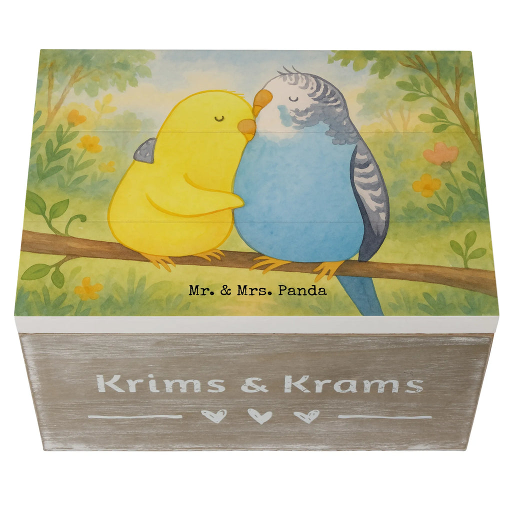 Holzkiste Wellensittich Liebe Design Schatzkiste, Truhe, Kiste, Aufbewahrungsbox, Geschenkbox, XXL, Erinnerungskiste, Schatulle, Dekokiste, Holzkiste, Geschenkdose, Erinnerungsbox, Liebe, Partner, Freund, Freundin, Ehemann, Ehefrau, Heiraten, Verlobung, Heiratsantrag, Liebesgeschenk, Jahrestag, Hocheitstag, Kuscheln, Vögel, Wellensittich, Vertrauen, Nähe